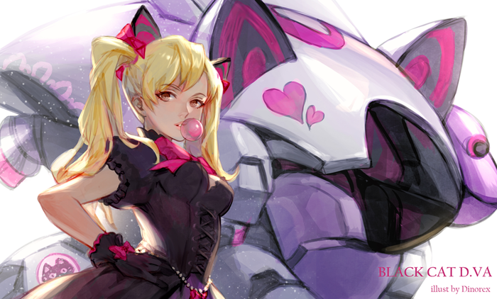 Neko D.va pack Overwatch, Dva, , 