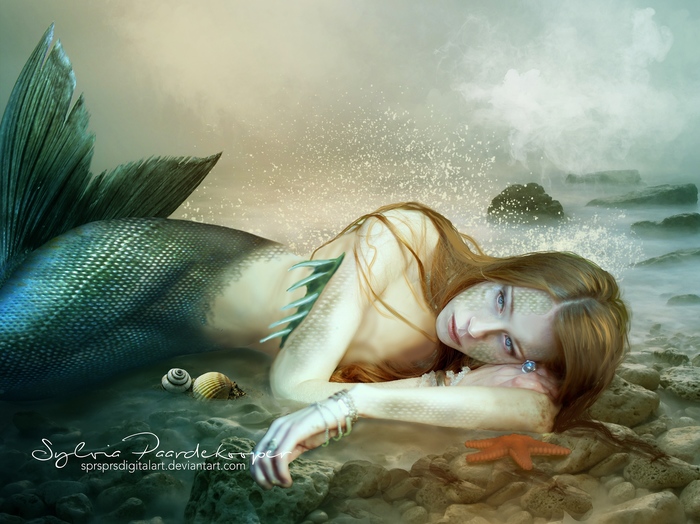 Mermaid - Art, Photomanipulation, Mermaid, 