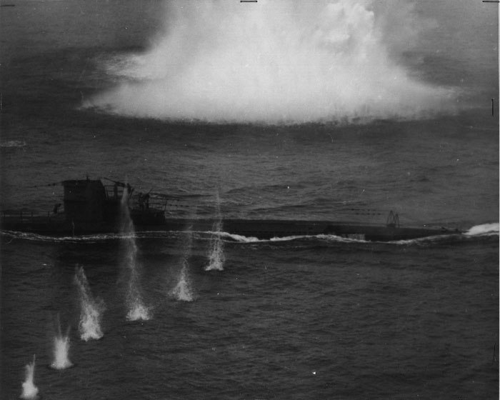 Battle of the Atlantic. - My, Kriegsmarine, The Second World War, Sea, Submarine, Longpost