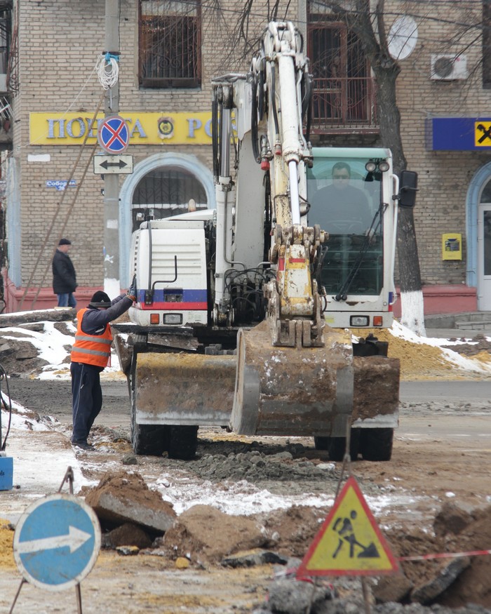 Reconstruction of Cathedral Square - Druzhkovka, Donetsk region