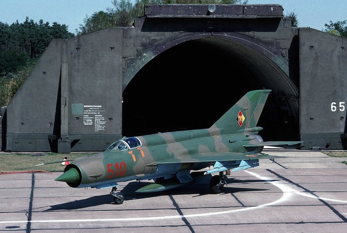 MiG-21 VVS NNA GDR - The photo, Aviation, MiG-21, GDR, 