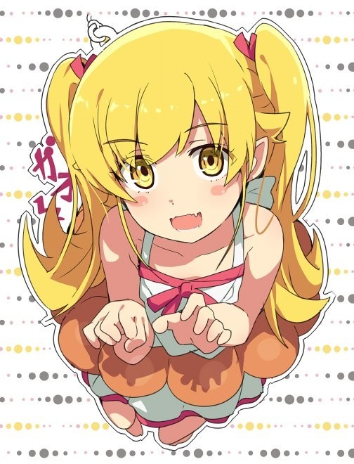 I want the same! - Anime art, Loli, Shinobu oshino, Monogatari series