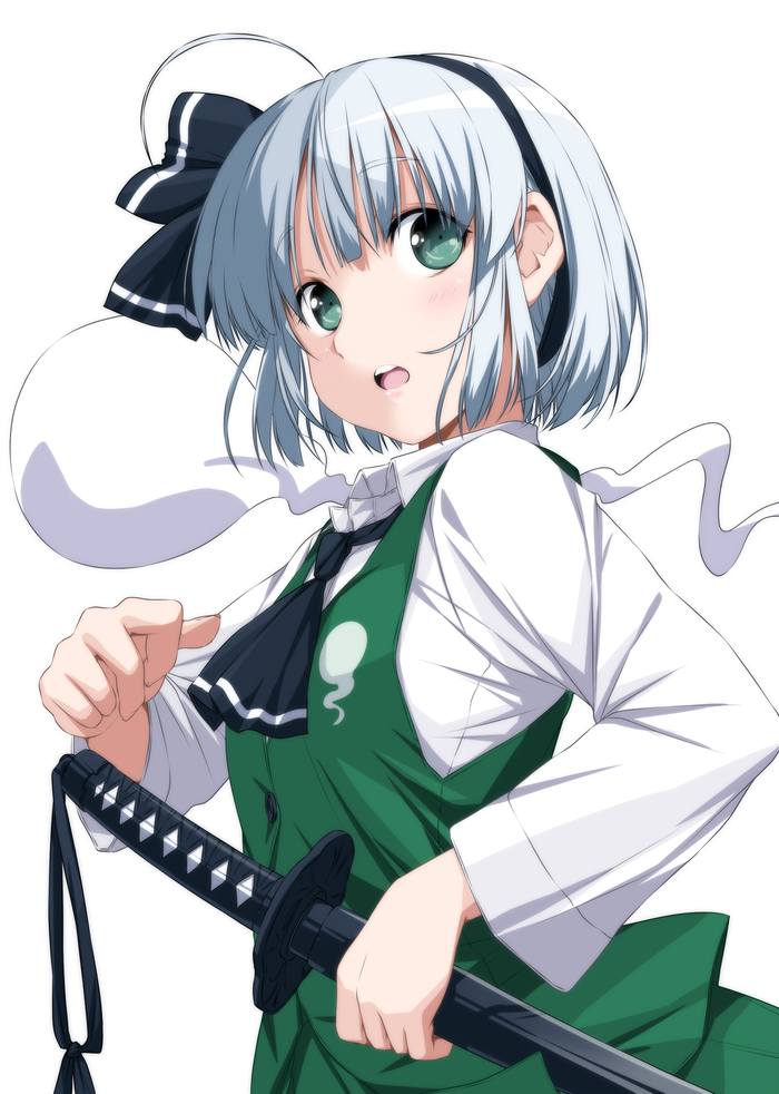 Konpaku Youmu Touhou, Konpaku Youmu, , Anime Art, ,  