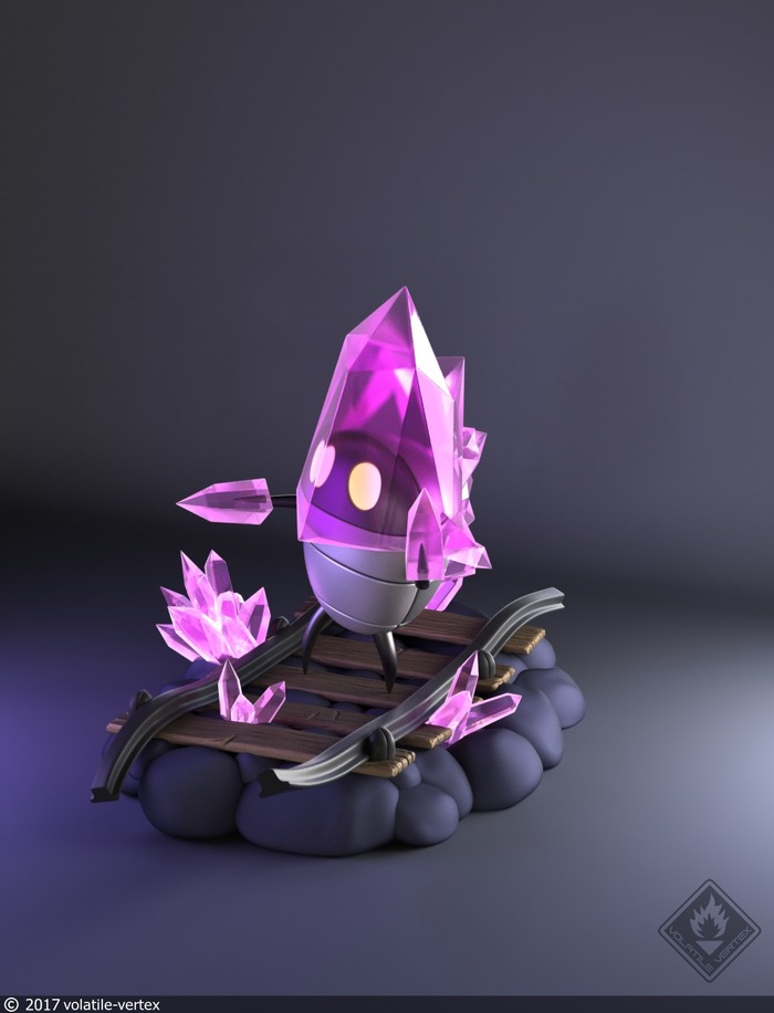 Crystal Guardian - Art, Games, Hollow knight