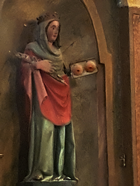 And Saint Agatha's boobs for dessert... - My, Spain, Dessert, Food, The culture, Abroad, Buns, , Longpost