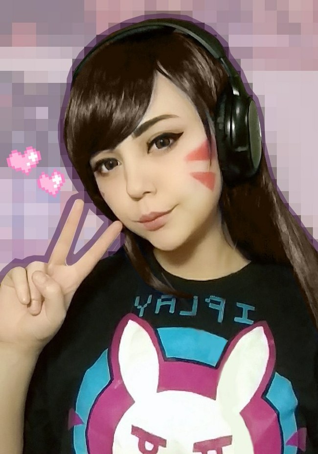 And then we have an obsession with D.Va from Overwatch c: - My, Cosplay, Overwatch, Dva, Games, Chan, Longpost