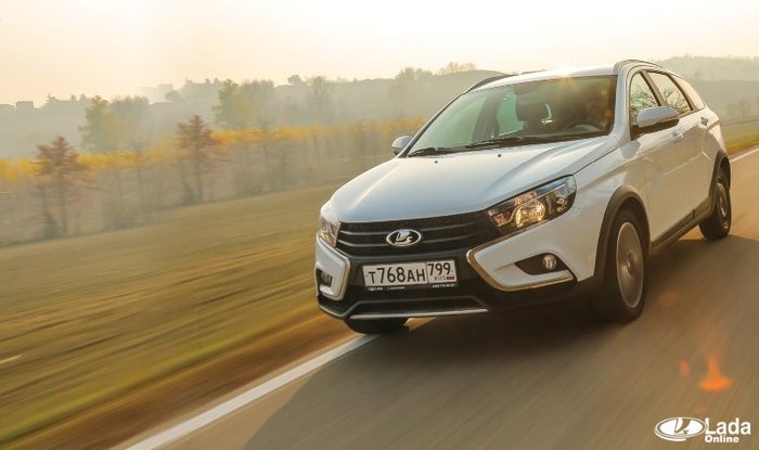 Test drive Lada Vesta SW Cross on the Italian range - , Lada Vesta, Lada, 