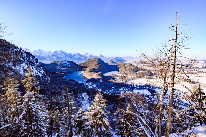 Beautiful Bavarian winter (part 2) - My, Winter, The mountains, Alps, Travels, beauty, Landscape, The photo, Longpost