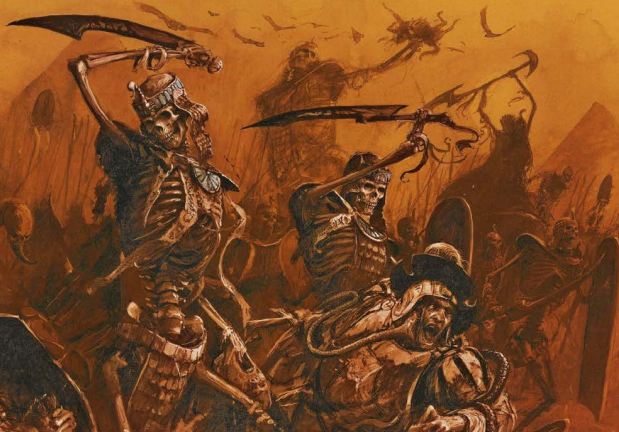 Warhammer: Total War. Tomb Kings, part 2. Lords in W:TW and what they eat with - My, Warhammer fantasy battles, Total war: warhammer, Longpost, 