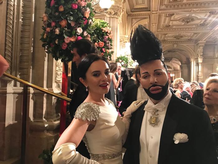 Cipollino from the Vienna Ball 2018 - Viennese Ball, 2018, Tolerance, Gays, Strange people, Individual