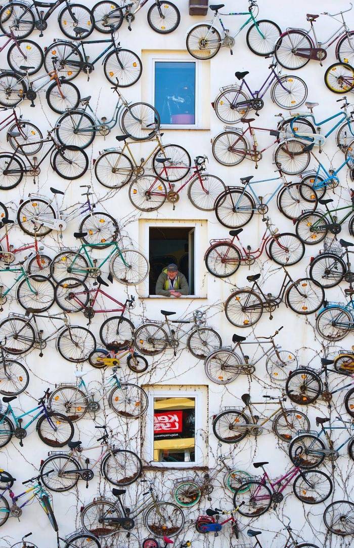 Bicycle shop in Germany - A bike, Sport, Travels, Score, Adventures, Оригинально, Advertising, Creative