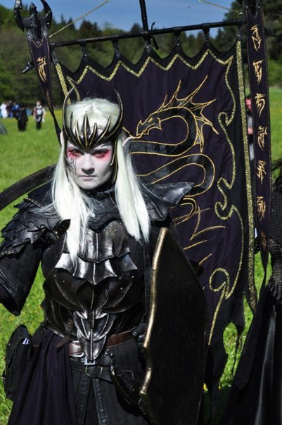 Cosplay character dark elf - Dark Elf, Girls, Cosplay, Longpost, Lineage 2