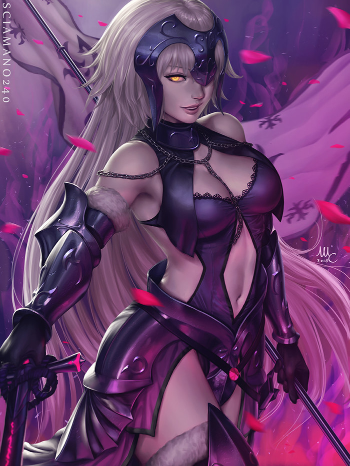 Jeanne d'Arc (Alter) Jeanne Alter, Fate Grand Order, Sciamano240, Anime Art, Original Character