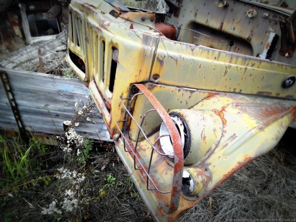 Graveyard of radioactive equipment in the Chernobyl zone 2018 - My, Chernobyl, Pripyat, Dryness, Military equipment, Technics, Longpost