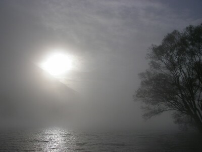 Dawn Lake Turano (Italy) - My, Lake, dawn