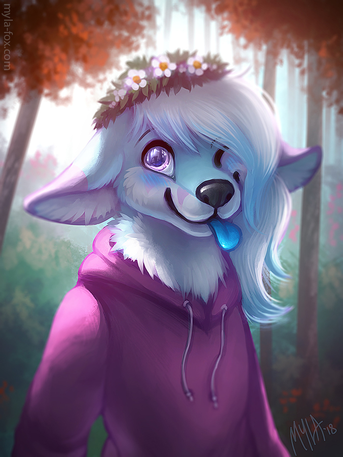 Pretty Boy - Mylafox, Furry, Art, Anthro