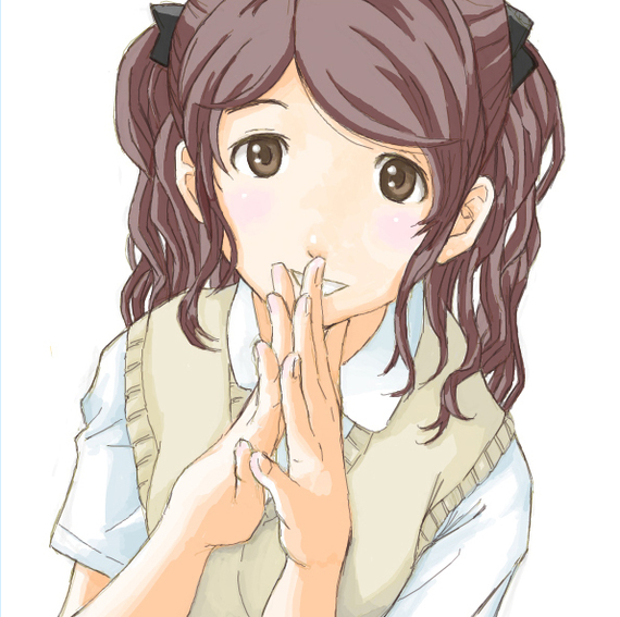 Nakata Sae - Nakata Sae, Amagami, Anime art, Longpost