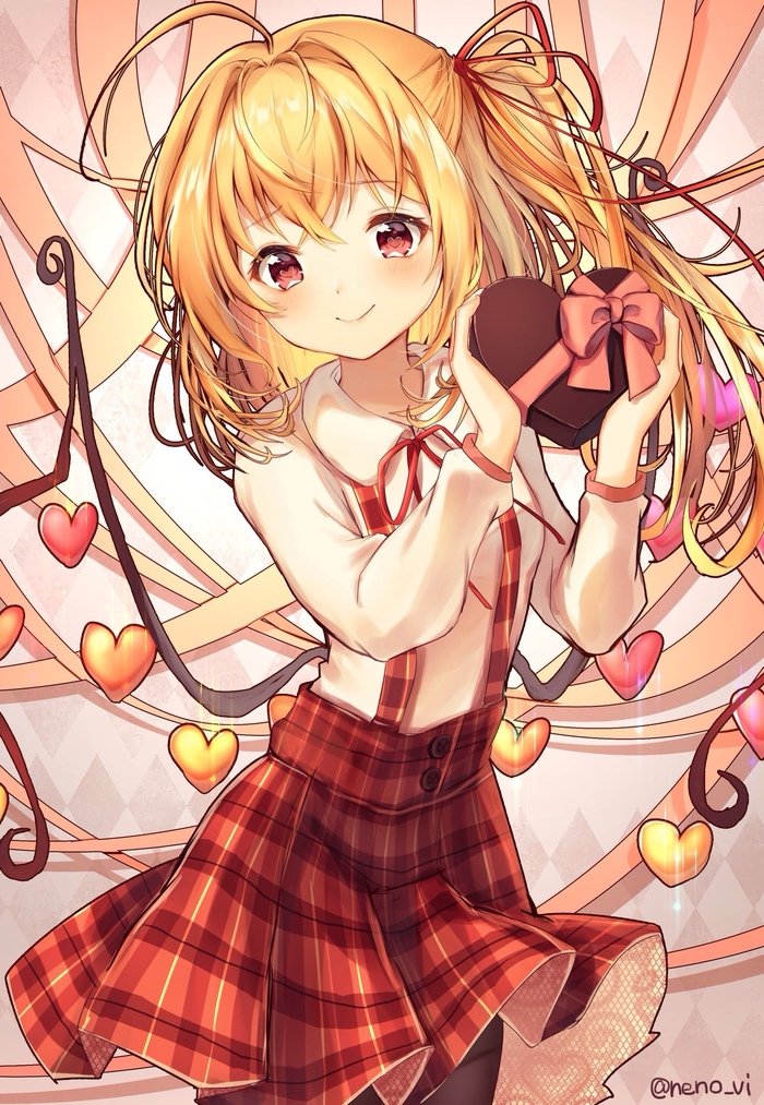 Flandre Scarlet - Touhou, Тохо, Anime Art, Аниме, Не аниме, Flandre Scarlet, Nenobi