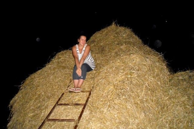 Summer in the countryside is a reason for happiness! - The photo, Village, Girls, Longpost