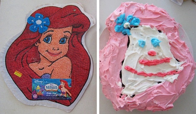 Expectation and reality - Cake, Failure, Expectation and reality, Longpost