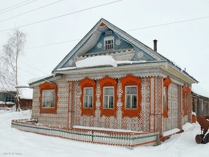 Real works of art! Russian carved houses that surprise with their beauty and grace... - Design, House, Russians, The photo, Longpost