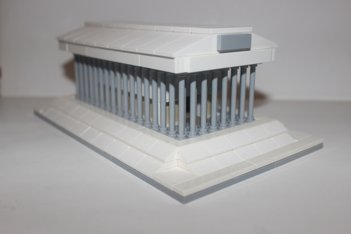 Lego Parthenon miniature - My, Lego, Parthenon, Greece, Miniature, Longpost