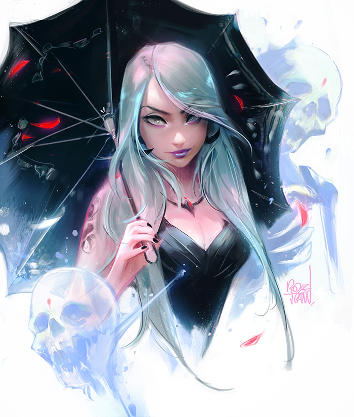 Undead Princess by Rossdraws - Rossdraws, Ross Tran, DeviantArt, Арт