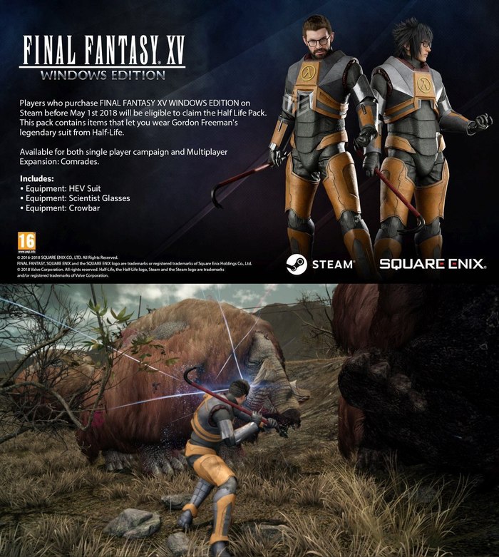 &quot;- Final Fantasy XV,   &quot;