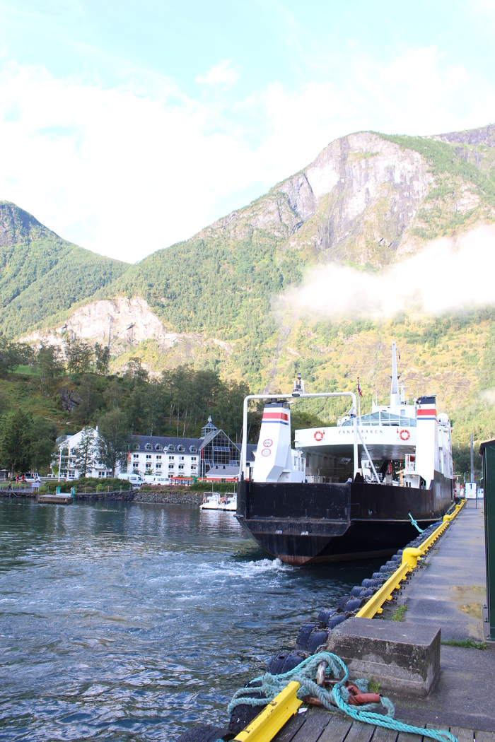 Flam, Norway - My, , Norway, Sea, Ship, The mountains, Nature, beauty of nature