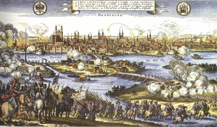 450 people. - Magdeburg, , Sweden, Germany, Thirty Years' War