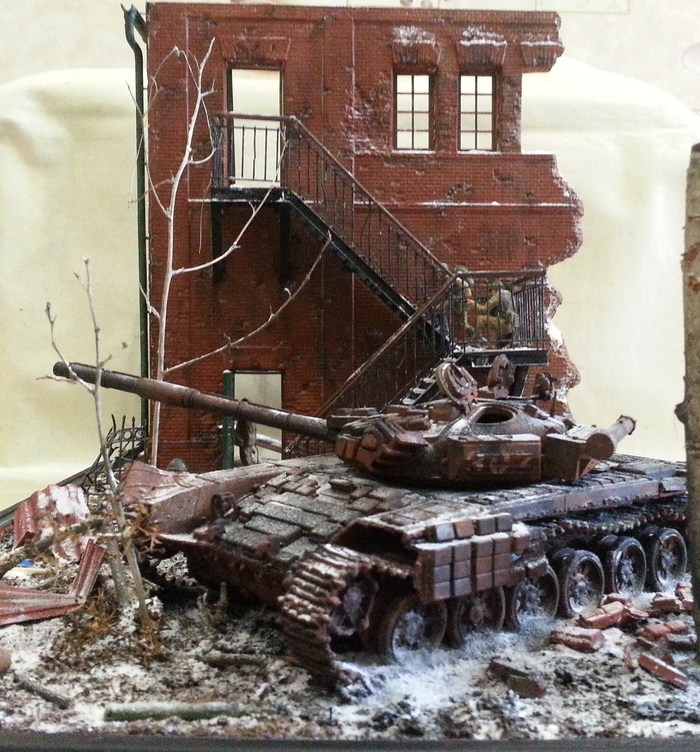 CHECHNYA JANUARY 1995 - My, Modeling, Diorama, Longpost