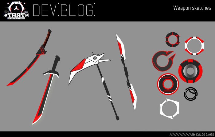 Weapons in the game TERRORHYTHM (TRRT). Release not far off - My, , , Gamedev, Screenshotsaturday, Indie game, Steam, Indiedev, GIF, Video, Longpost