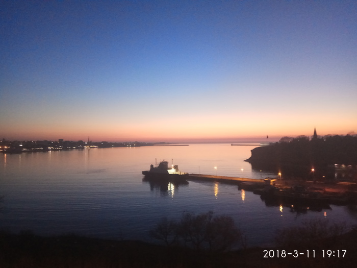 Evening Sevastopol - My, Hero City, Town, Sevastopol, , The photo