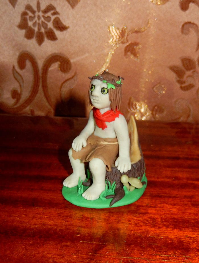 Ivasik - My, Ivasik, Witcher, Polymer clay, With your own hands, Figurine, Needlework without process, Longpost, Figurines