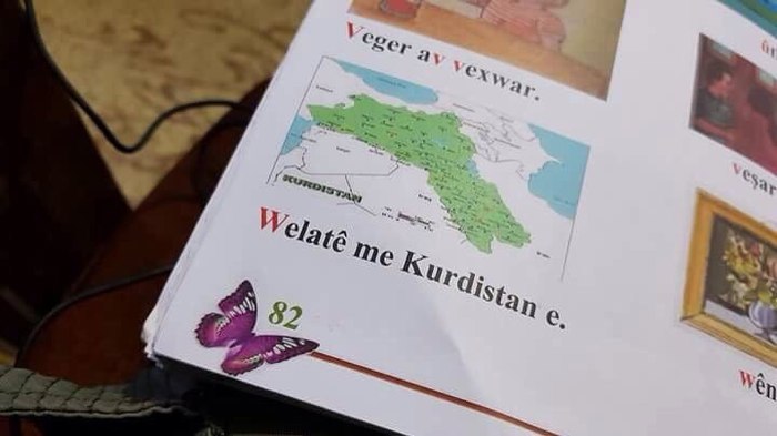 Pro-Turks found a school textbook in Afrin - Cards, Kurds, Politics, Syria, Kurdistan