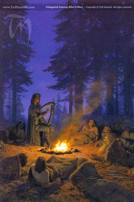 Finrod Felagund meets people - Finrod, Tolkien, The silmarillion, Elves, Longpost
