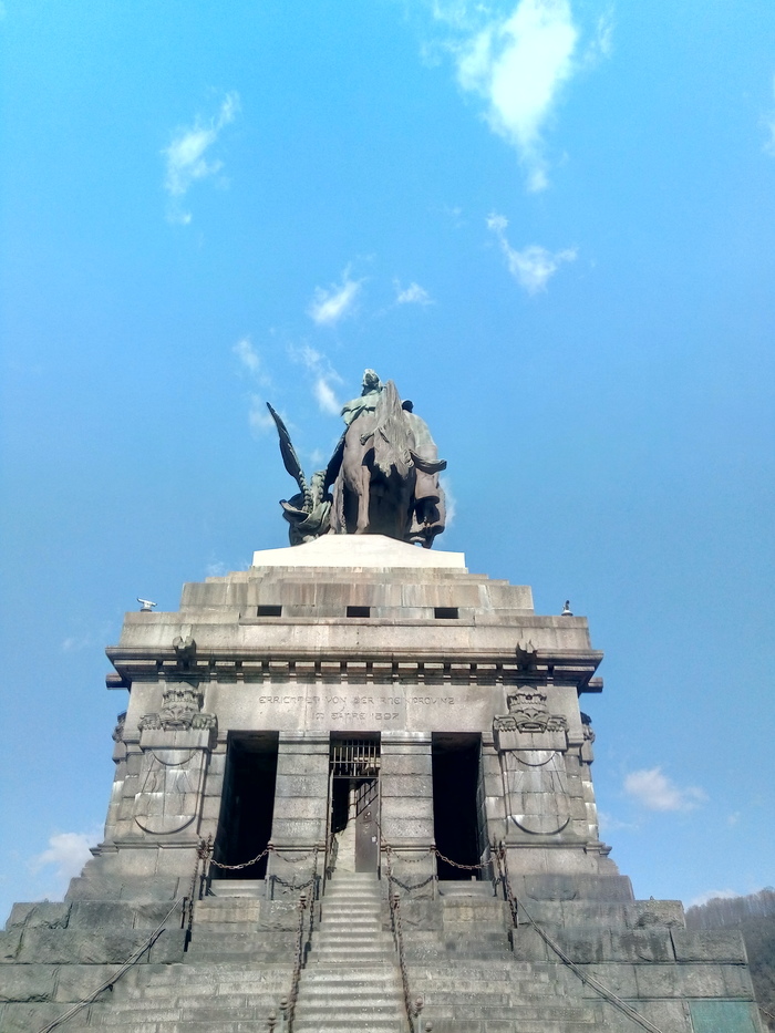 A little about the detailing of German monuments. - My, Germany, Wilhelm, Koblenz, Monument, Longpost, Horses
