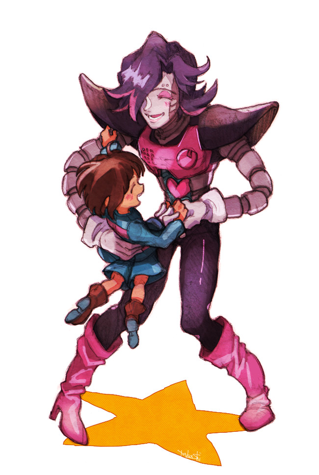  1 Undertale, Frisk, Mettaton, , 