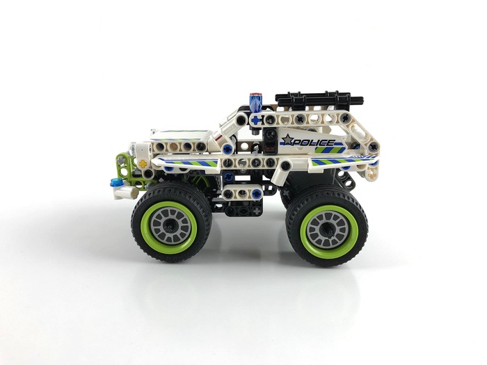 LEGO Technic 42047 Police Patrol - quick build - Lego technic, Constructor, Hobby, Lego, My, Police, Car, Longpost