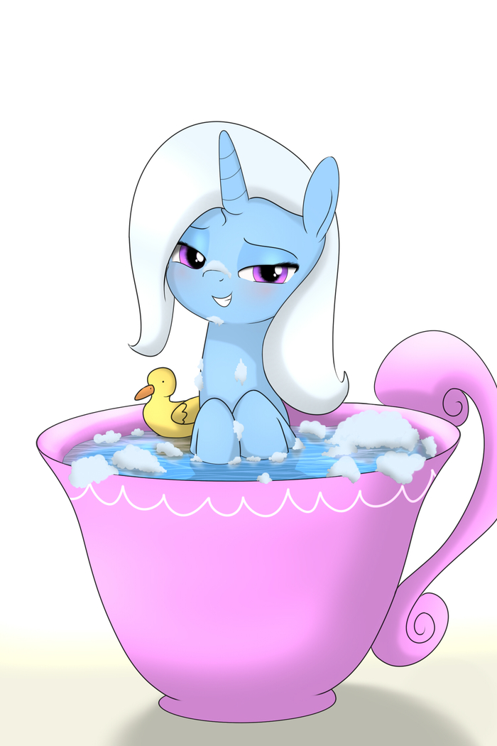 Teacup... - Trixie, PonyArt, My little pony