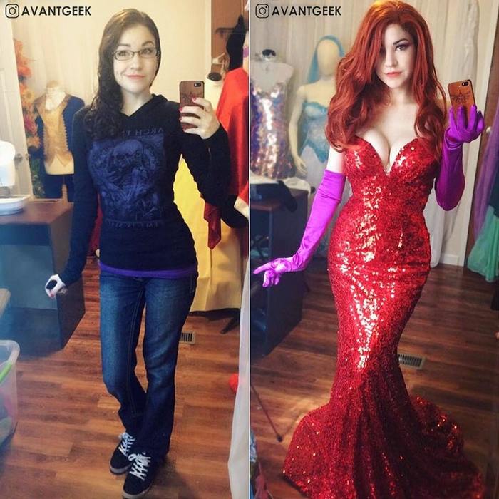 Jessica Rabbit. - The photo, Cosplay, Who Framed Roger Rabbit, Jessica Rabbit