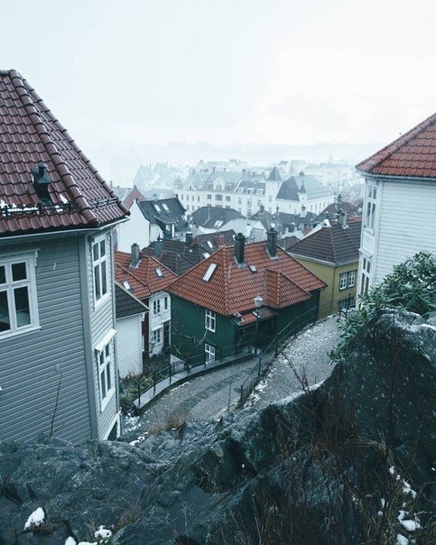 Bergen, Norway. - Bergen, Norway, Nature, The photo, House