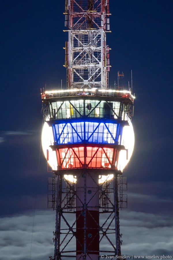 The moon was visiting Petersburg - , Admiralty, Lakhta Center, TV tower, Peter-Pavel's Fortress, Saint Petersburg, The photo, Longpost