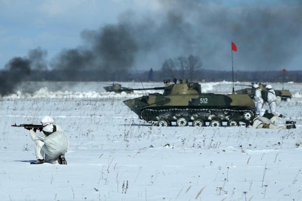 Red alert. The teachings of the Airborne Forces frighten the Western man in the street. - Politics, , Western media, Anxiety, Longpost, Media and press