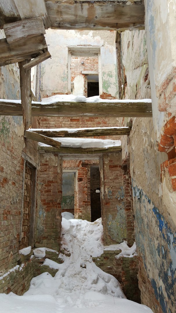 Abandoned estate Molodi - My, Urbanfact, , Manor, Chekhovsky District, Abandoned house, Longpost