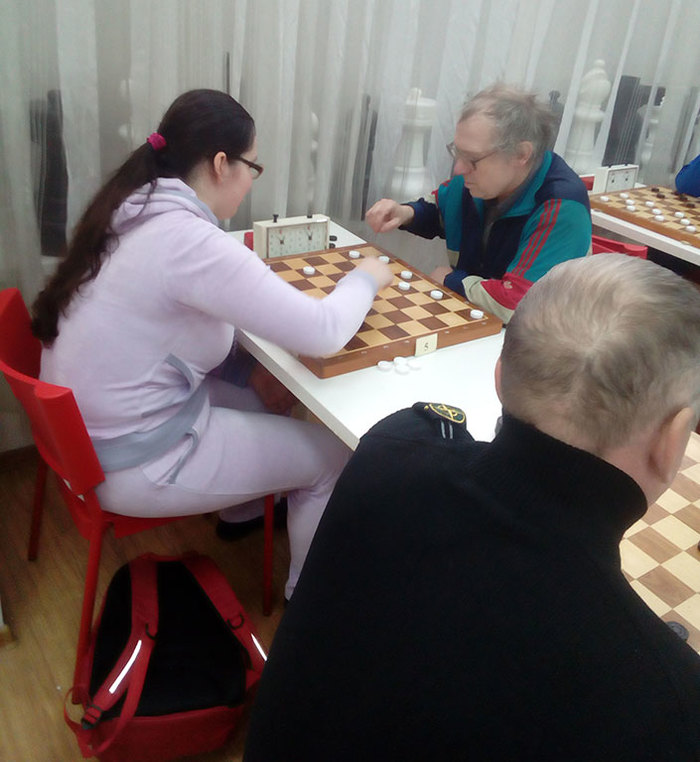 District draughts competitions as part of the Spartakiad Sport for All - My, Checkers, Tournament, Adults, Longpost