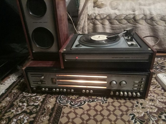 Elegy-102 - My, Vinyl player, Amplifier, Retrotechnics, Retro