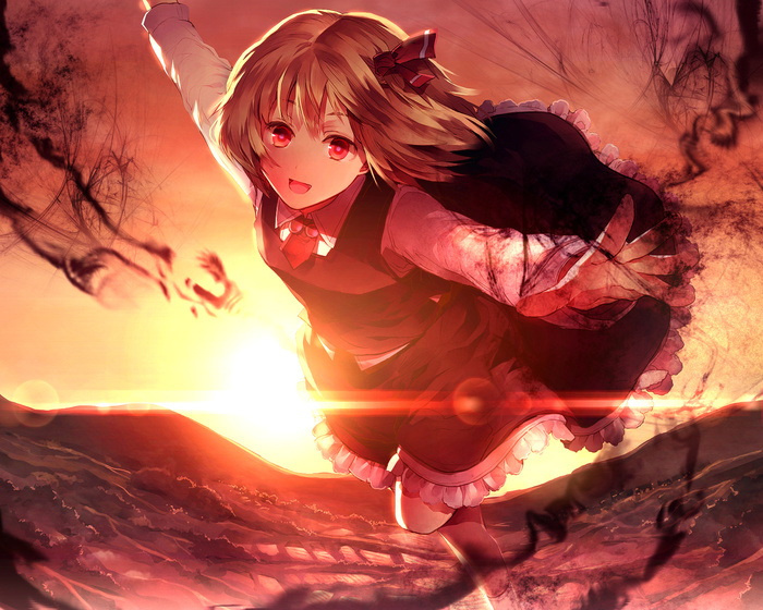 Rumia - Touhou, Anime art, Anime, Not anime, Rumia, 