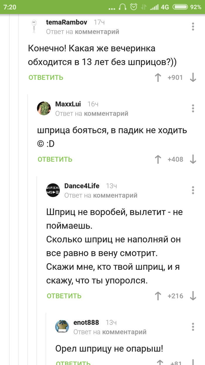 Шприцы