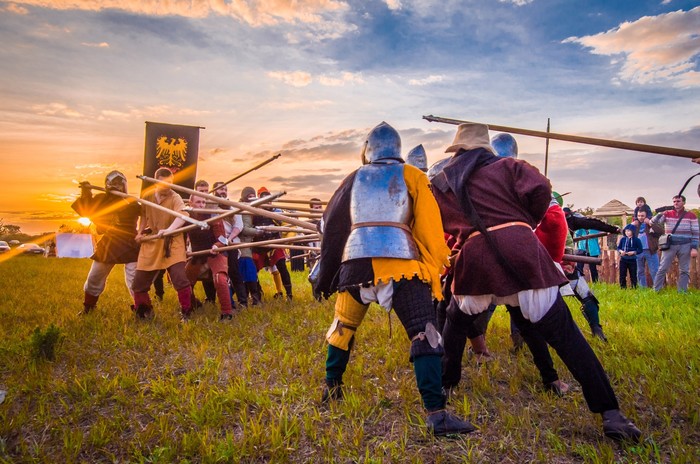 A moment of the Middle Ages. - My, The photo, Reportage, Sunset, Middle Ages